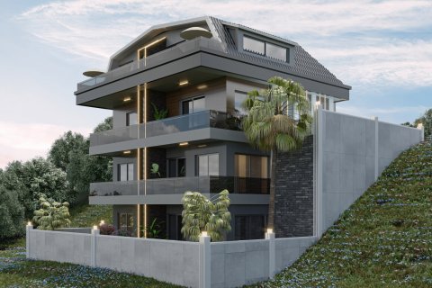 2+1 Penthouse i Alanya, Antalya, Tyrkiet Nr. 140589 - 4