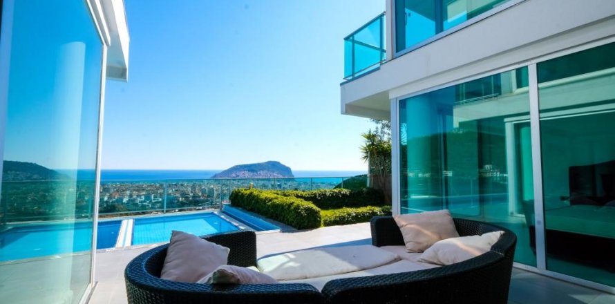 4+2 Villa  i Tepe, Alanya, Antalya, Turkiet Nr. 130519