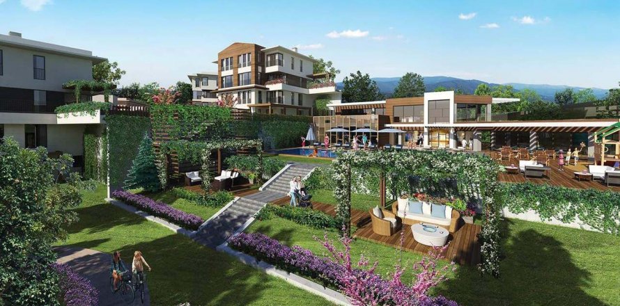 Eston Sehir Koru i Basaksehir, Istanbul, istanbul, Turkiet Nr.145329
