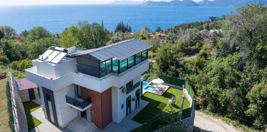 Villa  4+1  Fethiye, Muğla, Türkiye №130826