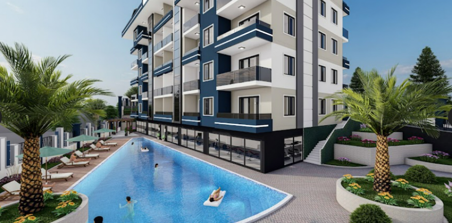 3+1 Takleilighet  i Kestel, Antalya, Tyrkia Nr. 119038
