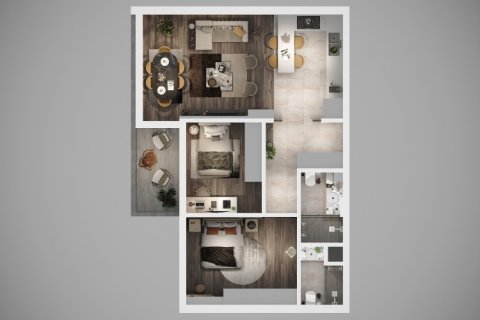 1+1 Lägenhet i Sida, Antalya, Turkiet Nr. 117500 - 22