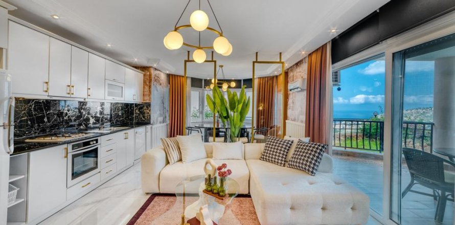 2+1 Leilighet  i Alanya, Antalya, Tyrkia Nr. 153012