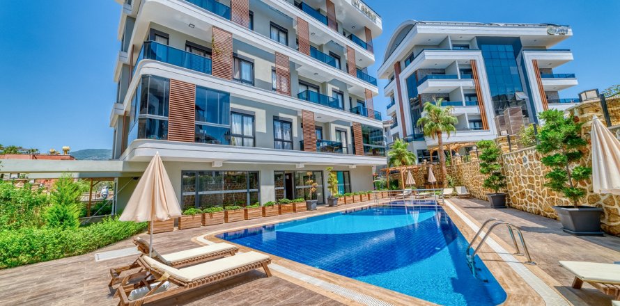 1+1 Lägenhet i Oba, Antalya, Turkiet Nr. 127482