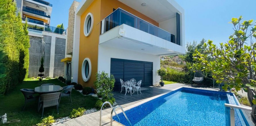 3+2 Villa  i Kargicak, Alanya, Antalya, Turkiet Nr. 145767