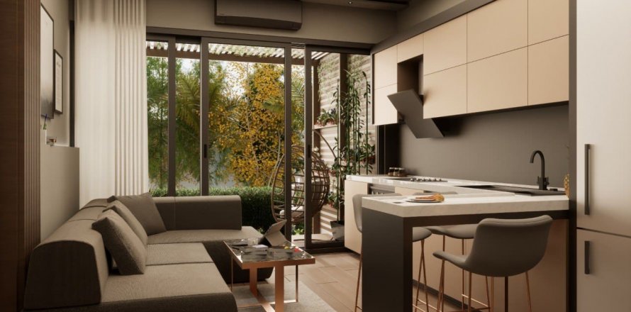1+1 Apartment  in Aksu, Antalya, Turkey No. 194233