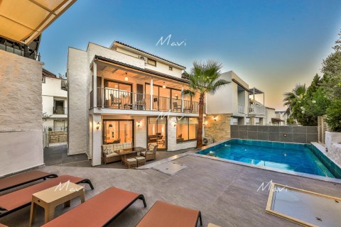 4+1 Villa  i Kalkan, Antalya, Tyrkiet Nr. 145219 - 17