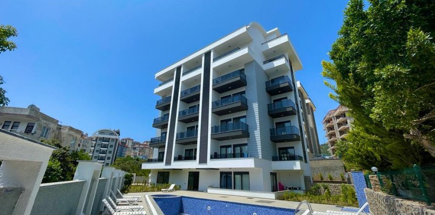 1+1 Leilighet  i Oba, Antalya, Tyrkia Nr. 117951