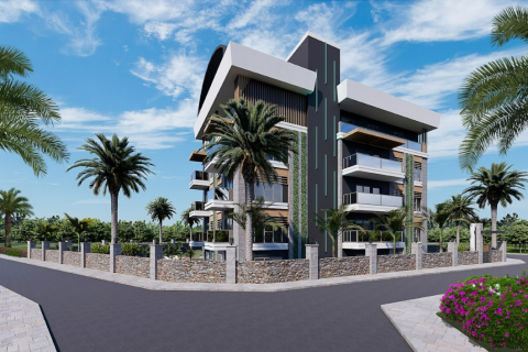 1+1 Lägenhet  i Oba, Antalya, Turkiet Nr. 114427