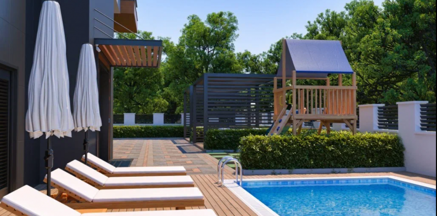 2+1 Penthouse  i Mahmutlar, Antalya, Tyrkiet Nr. 113910