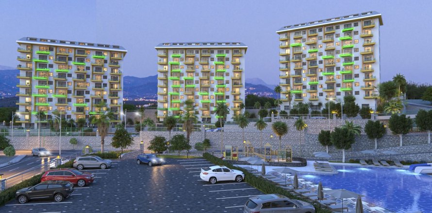 2+1 Lägenhet i Avsallar, Antalya, Turkiet Nr. 118789