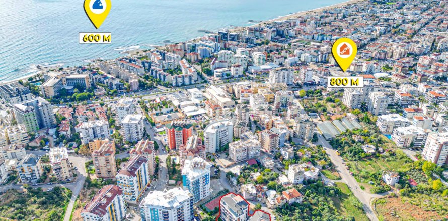 Daire 1+1 Tosmur, Alanya, Antalya, Türkiye №145969