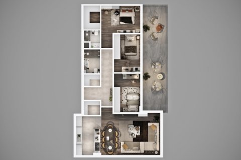 1+1 Lägenhet i Sida, Antalya, Turkiet Nr. 117500 - 19