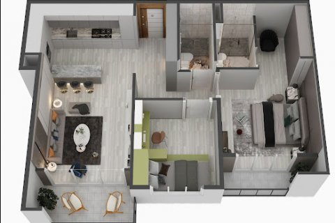 3+0 Leilighet  i Mersin, Tyrkia Nr. 132926 - 9