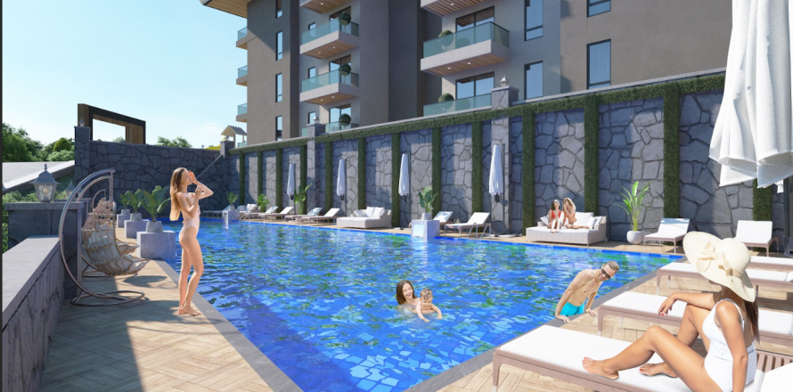 2+1 Takleilighet i Konakli, Antalya, Tyrkia Nr. 114014