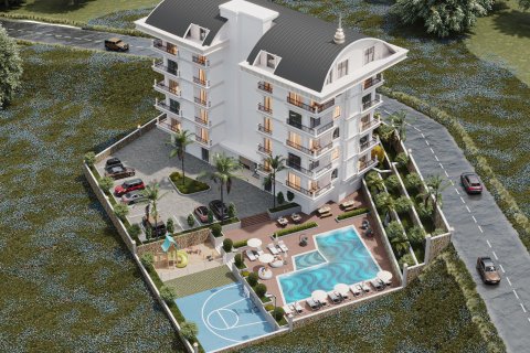 1+1 Apartment  in Tosmur, Alanya, Antalya, Turkey No. 143543