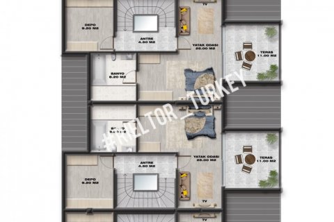 Villa for sale  in Side, Antalya, Turkey, 3 bedrooms, 328m2, No. 112637 – photo 21