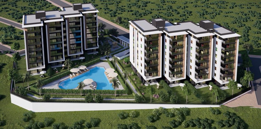 Жилой комплекс Terra Modern  в Кепезе, Анталья, Турция №146749