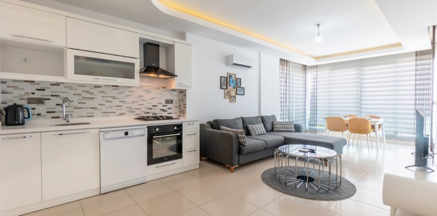 Квартира  1+1 в Тосмуре, Аланья, Анталья, Турция №135116