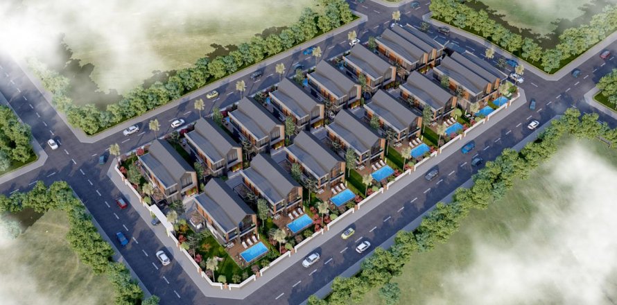 Жилой комплекс Sky Garden  в Дёшемеалты, Анталья, Турция №144999