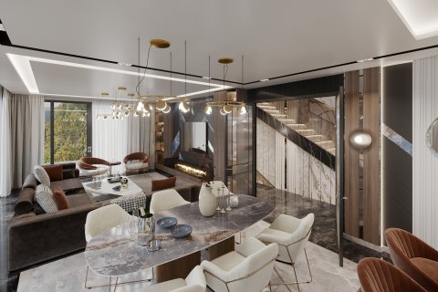 3+1 Villa in Tepe, Alanya, Antalya, Turkey No. 132924