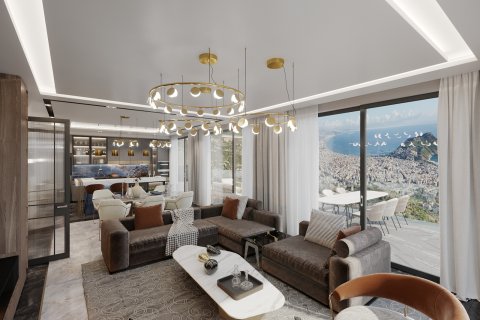 3+1 Villa  i Tepe, Alanya, Antalya, Tyrkia Nr. 132924 - 2