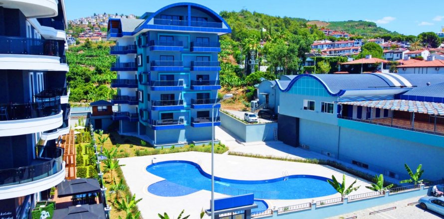 1+1 Lägenhet  i Alanya, Antalya, Turkiet Nr. 119244