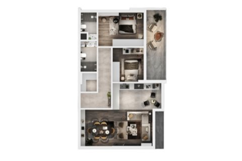 1+1 Lägenhet i Sida, Antalya, Turkiet Nr. 117500 - 17
