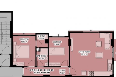 2+1 Wohnung in Antalya, Türkei Nr. 146157 - 4