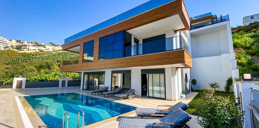 4+2 Villa i Kargicak, Alanya, Antalya, Tyrkiet Nr. 120720