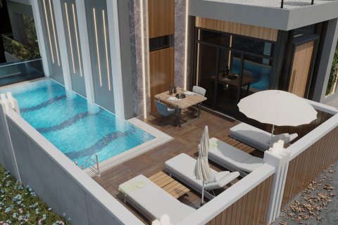2+1 Penthouse i Alanya, Antalya, Tyrkiet Nr. 140589 - 13