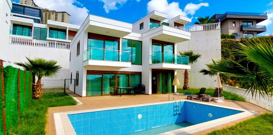 Villa 3+1 Alanya, Antalya, Türkiye №142625