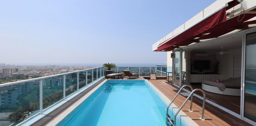 3+1 Penthouse  i Cikcilli, Antalya, Tyrkiet Nr. 145522
