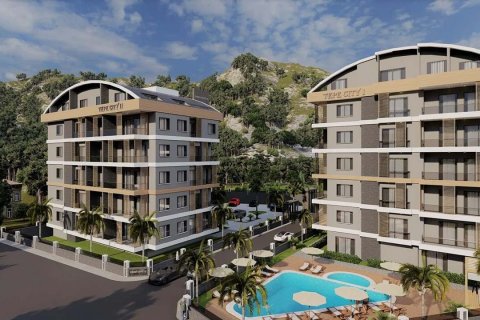 Tepe City Garden  i Alanya, Antalya, Turkiet Nr.145394