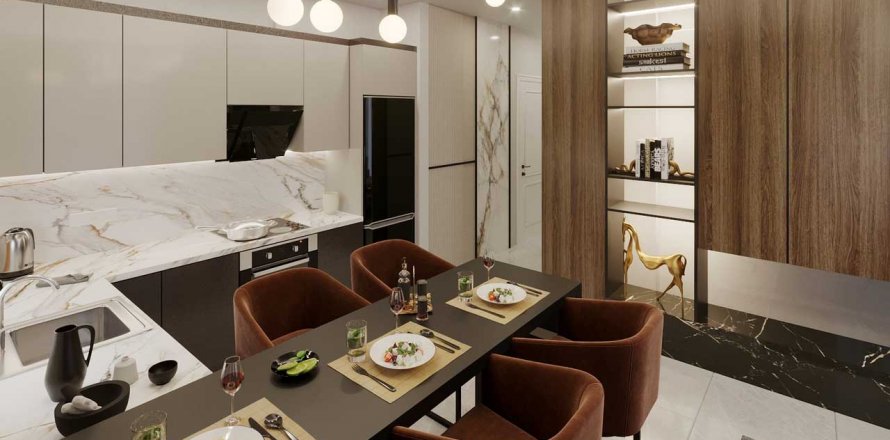 2+1 Apartment in Dream Homes Oba, Oba, Antalya, Turkey No. 141104