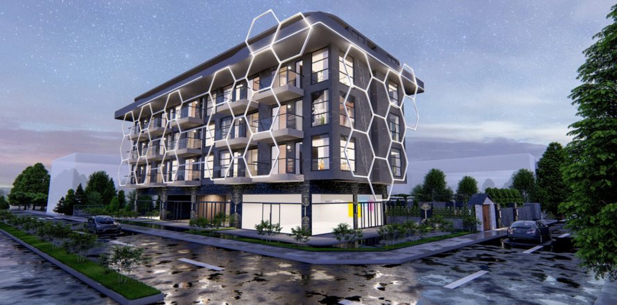 1+1 Lägenhet i Oba, Antalya, Turkiet Nr. 112061