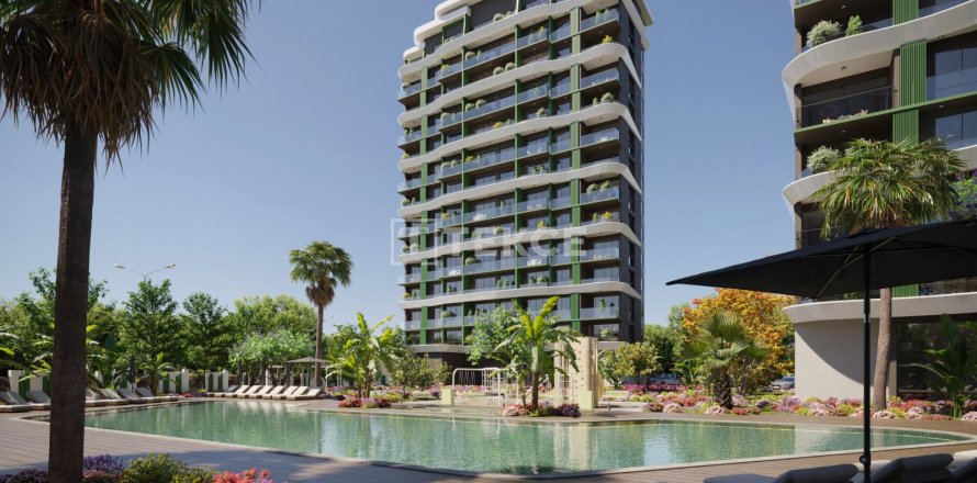 2+1 Leilighet i Mezitli, Mersin, Tyrkia Nr. 116976