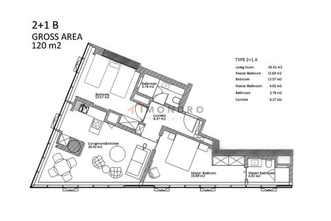 Продажа квартиры в Багджыларе, Стамбуле, Турция 4+1, 242м2, №151315 – фото 22