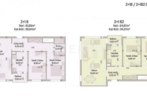 Apartment for sale in Istanbul, Turkey, 2 bedrooms, 90m2, No. 210197 – photo 13