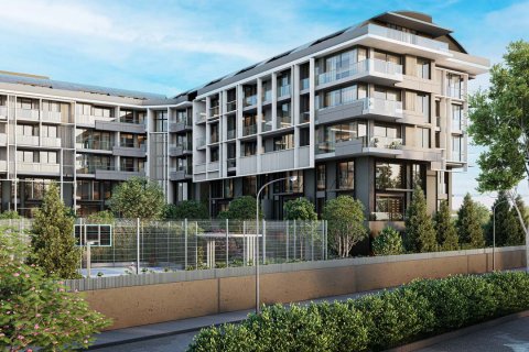 1+1 Lägenhet i Loft Royal, Konyaalti, Antalya, Turkiet Nr. 147672