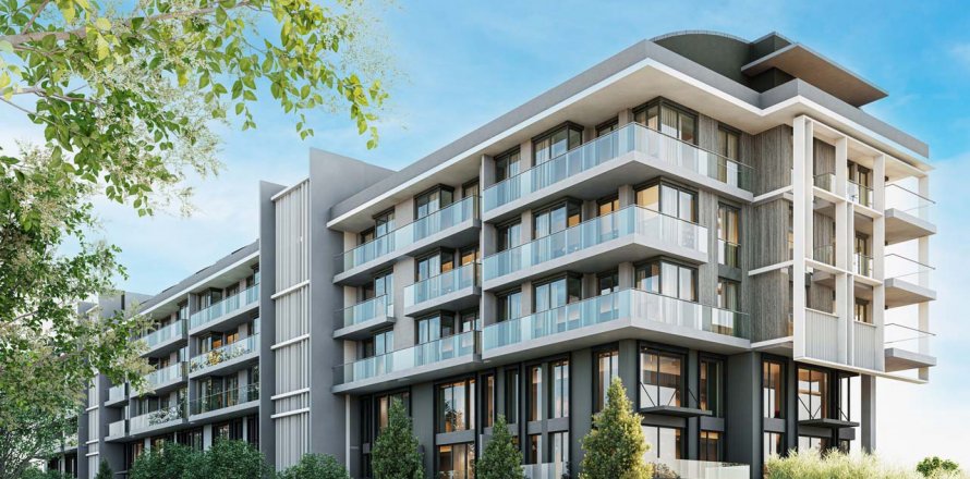 2+1 Lejlighed i Loft Royal, Konyaalti, Antalya, Tyrkiet Nr. 147673