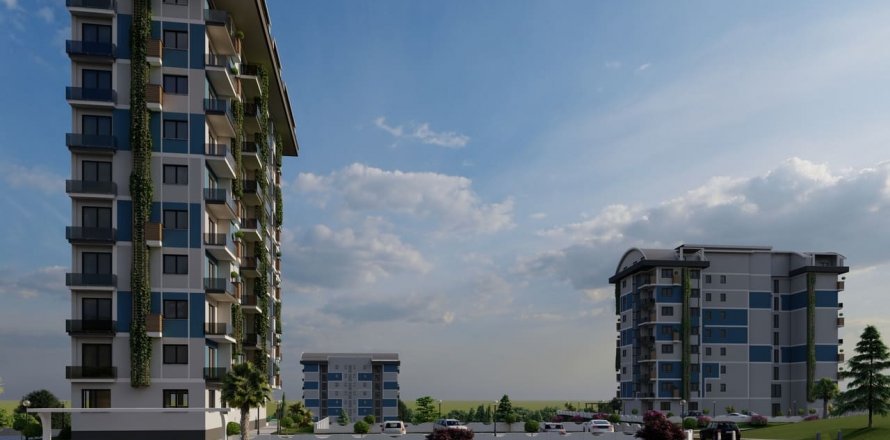 آپارتمان در Demirtas، در Dream Homes Demirtas 2 Alanya ، ترکیه 2 خوابه ، 93 متر مربع. شماره 141086