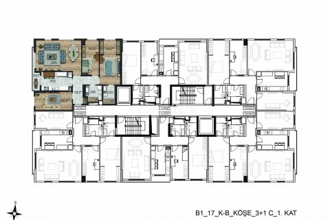 3+1 Wohnung in Beylikduezue, Istanbul, Türkei Nr. 62544 - 23