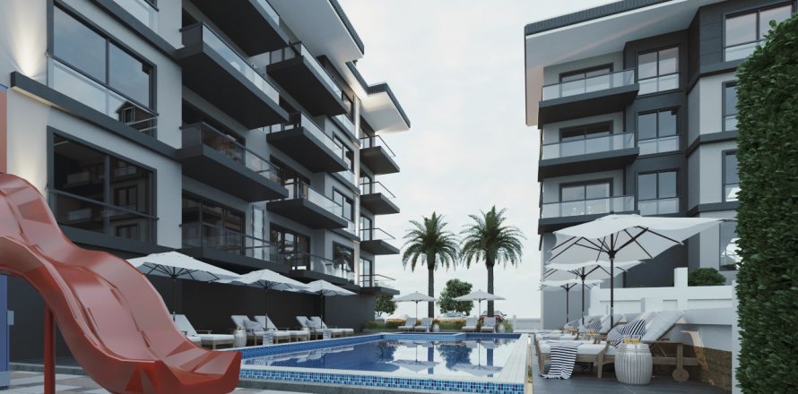 2+1 Leilighet i Alanya, Antalya, Tyrkia Nr. 132184