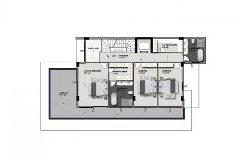 Продажа виллы  в Аланье, Анталье, Турция 7 комн., 490м2, №114468 – фото 3