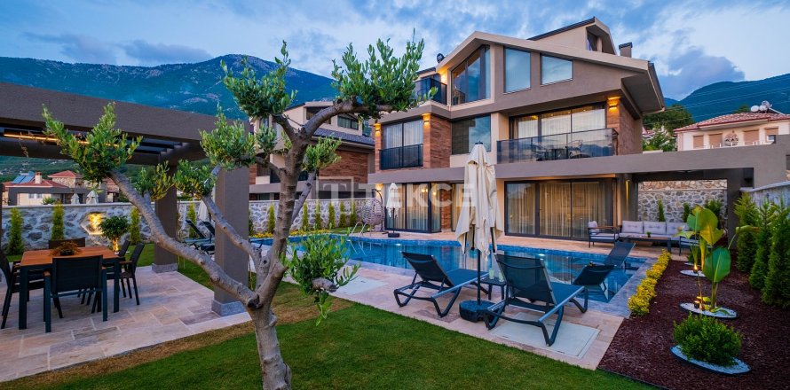 Villa 3+1 Fethiye, Muğla, Türkiye №113202