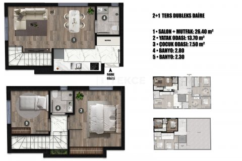 Dubleks daire 4+1 Antalya, Türkiye №211382 - 26