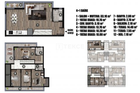 Dubleks daire 4+1 Antalya, Türkiye №211382 - 27