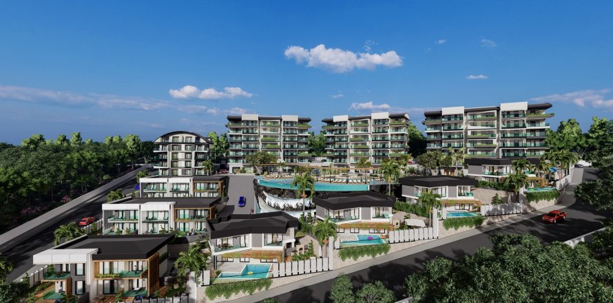 3+1 Apartment in Kargicak, Alanya, Antalya, Turkey No. 116093