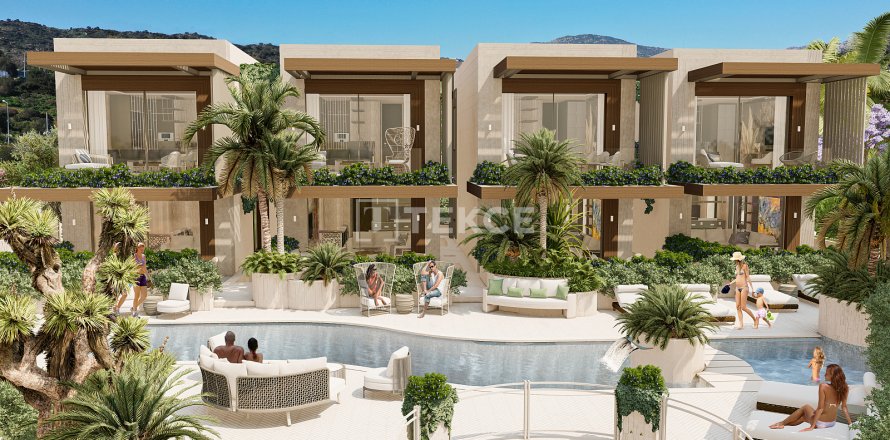 1+1 Lägenhet i Bodrum, Mugla, Turkiet Nr. 206570